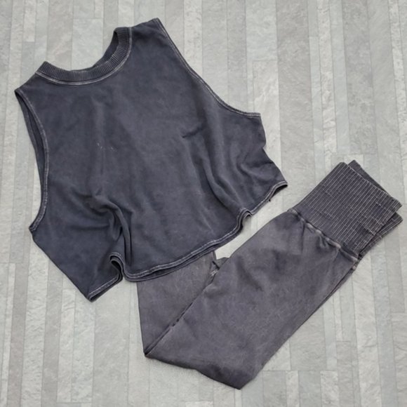 Free People Pants - New Free People purple legging set xs/s